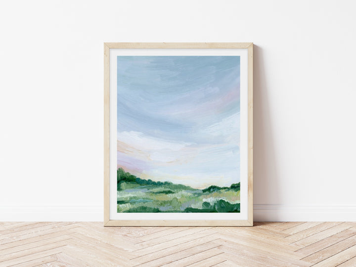 "A Place I'd Love to Be" - Paper Art Print