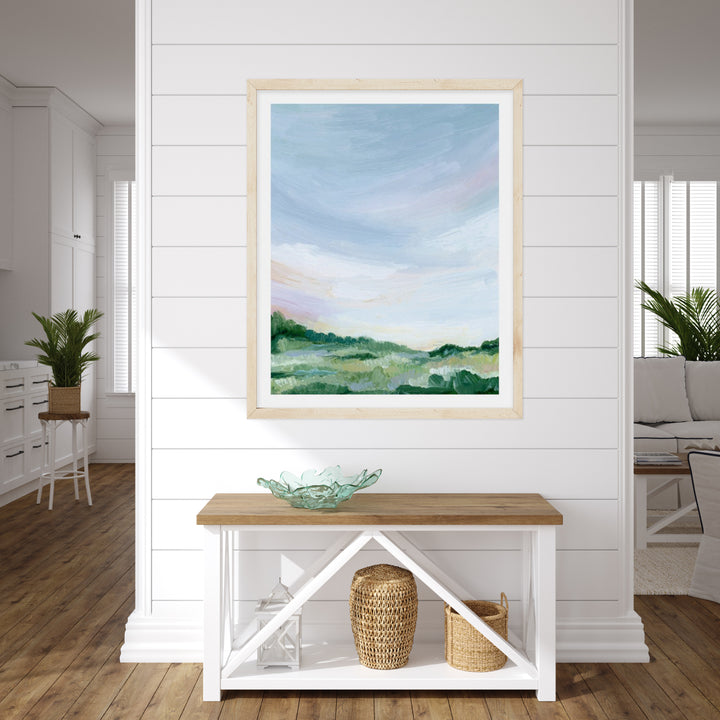 "A Place I'd Love to Be" - Paper Art Print