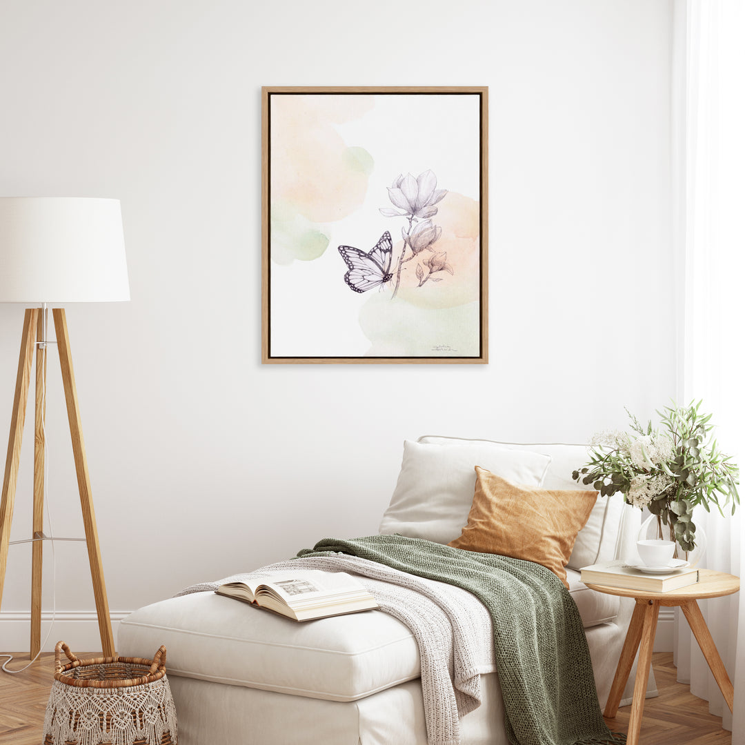 "A Visitor" - Limited Edition Canvas Art Print - The Creative Garden Studio