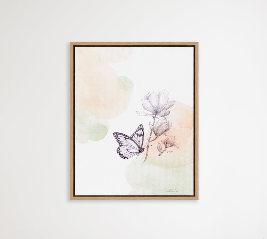 "A Visitor" - Limited Edition Canvas Art Print