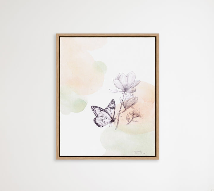 "A Visitor" - Limited Edition Canvas Art Print