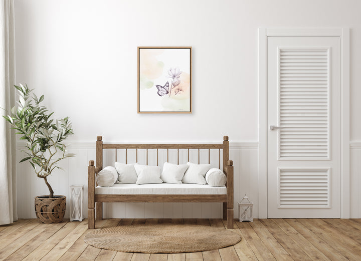 "A Visitor" - Limited Edition Canvas Art Print - The Creative Garden Studio