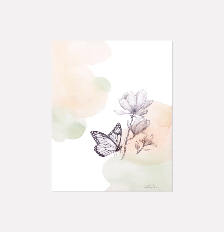 "A Visitor" - Limited Edition Paper Art Print