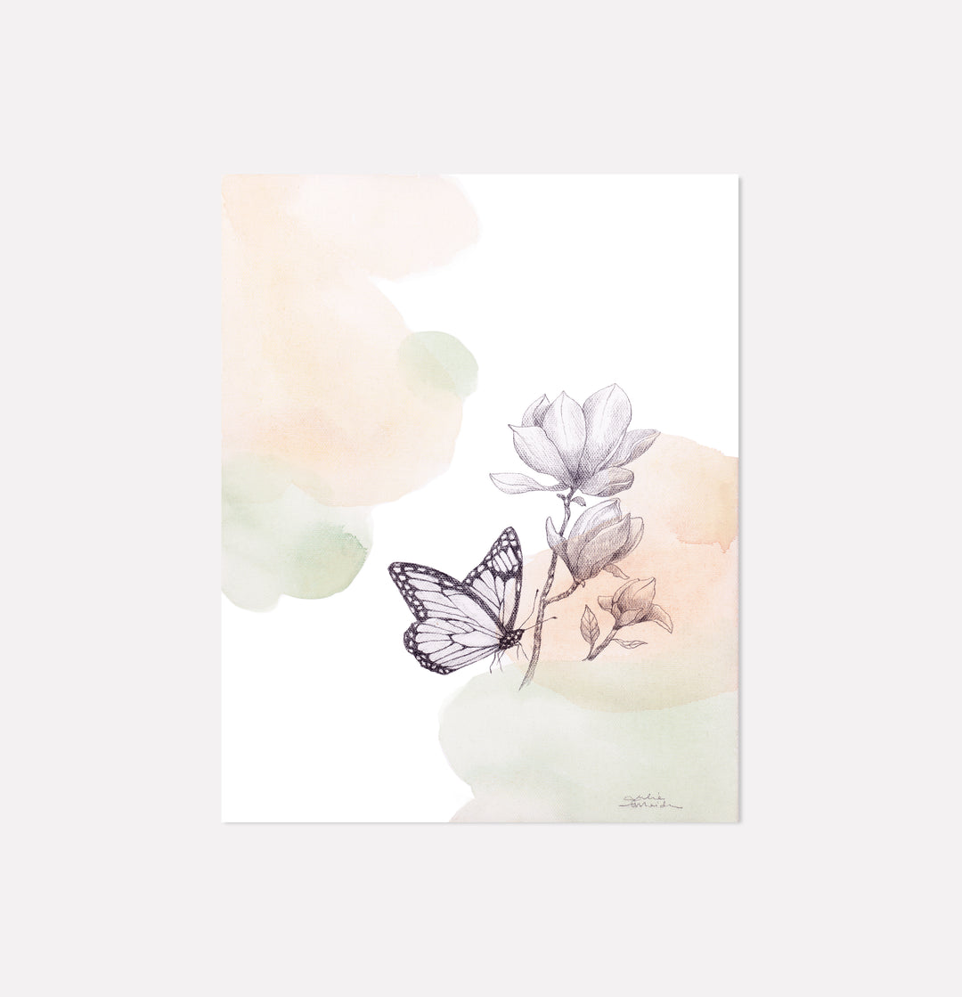 "A Visitor" - Limited Edition Paper Art Print