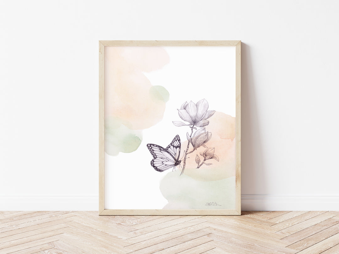 "A Visitor" - Limited Edition Paper Art Print