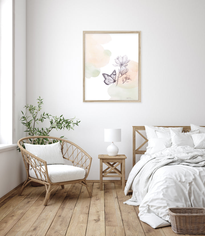 "A Visitor" - Limited Edition Paper Art Print