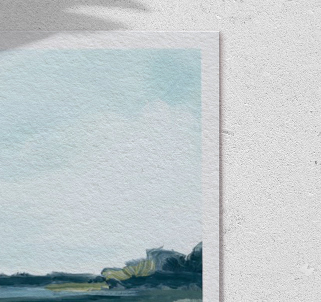 "A Walk Worth Remembering" - Paper Art Print