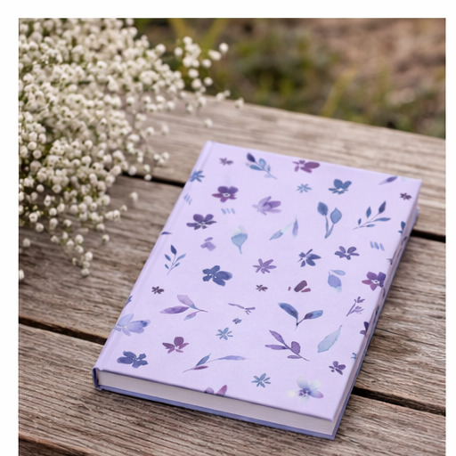 Purple Meadows - Hardback Journal