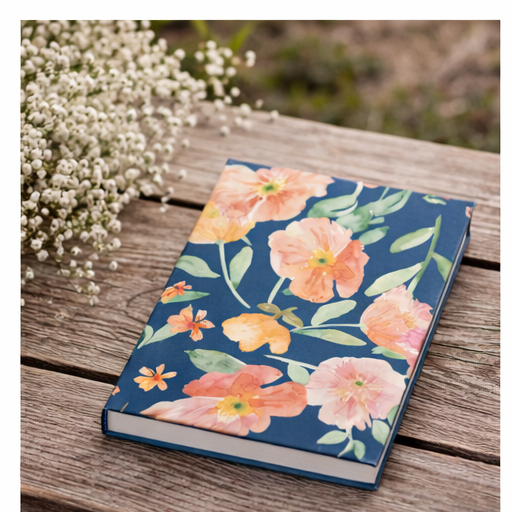 Poppies - Floral Hardback Journal