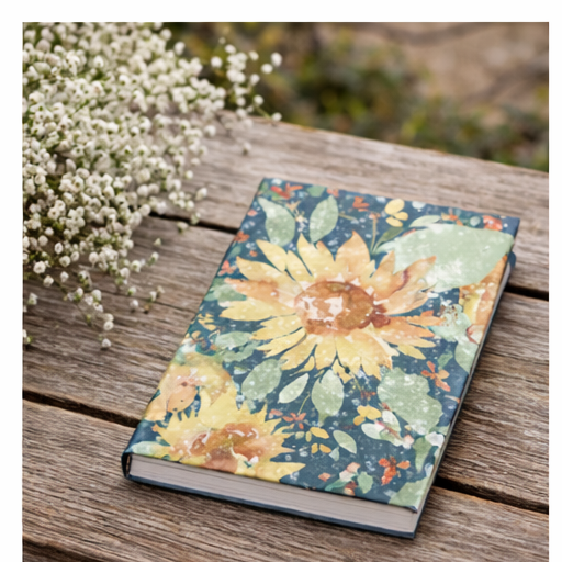 Sunflower Sunshine - Hardback Journal
