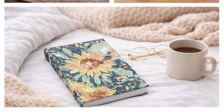 Sunflower Sunshine - Hardback Journal