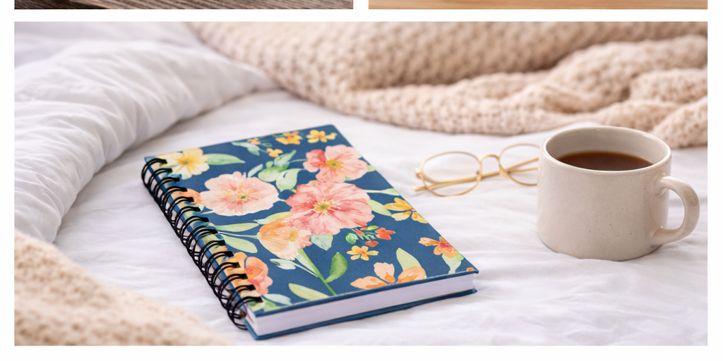Poppies - Floral Spiral Bound Journal