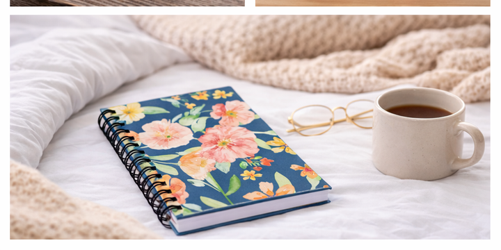 Poppies - Floral Spiral Bound Journal