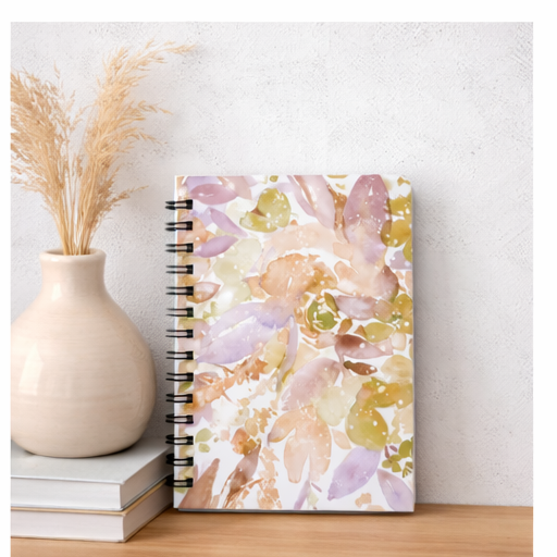 Retro Florals - Spiral Bound Journal