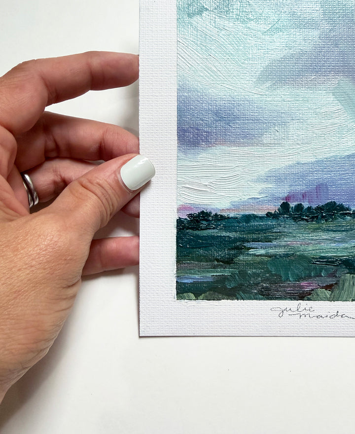 "After the Rain" - Mini Original Artwork