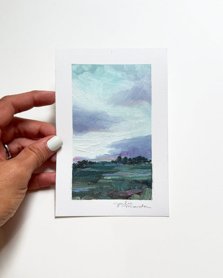 "After the Rain" - Mini Original Artwork