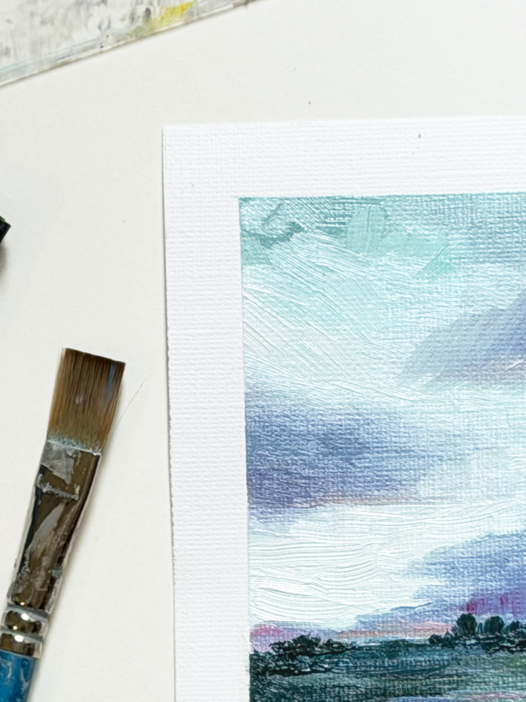 "After the Rain" - Mini Original Artwork