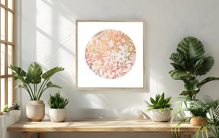 "Autumn Ember" - Paper Art Print