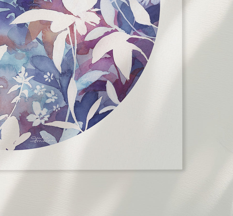 "Autumn's Embrace" - Limited Edition Paper Art Print