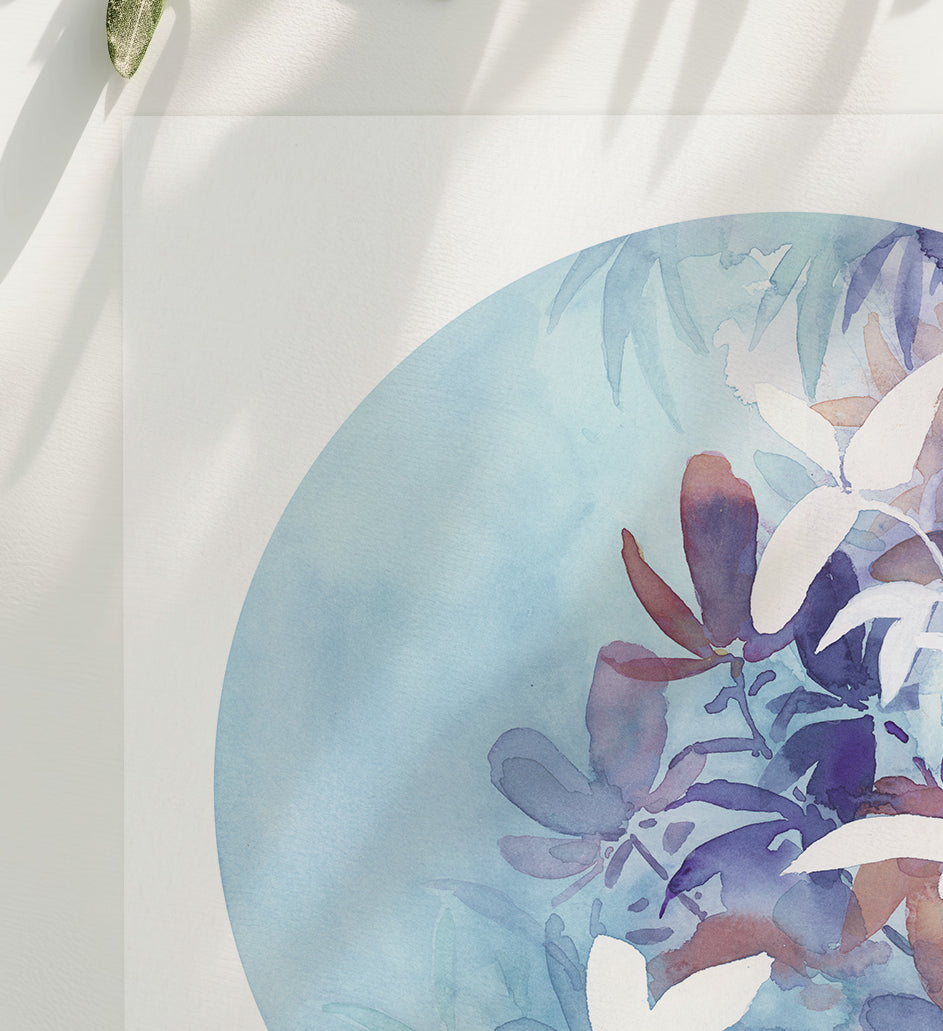 "Autumn's Embrace" - Limited Edition Paper Art Print