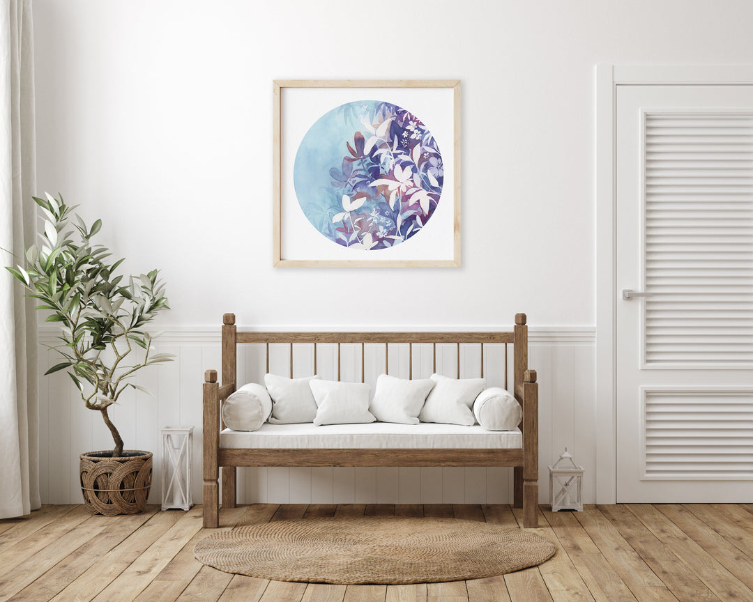 "Autumn's Embrace" - Limited Edition Paper Art Print