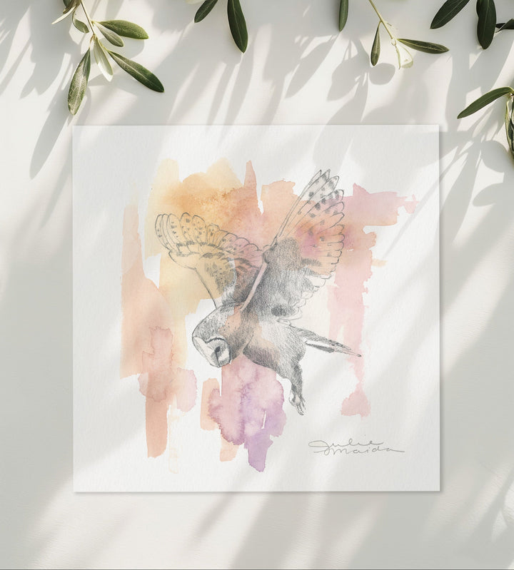 "Silent Descent" - Limited Edition Paper Art Print
