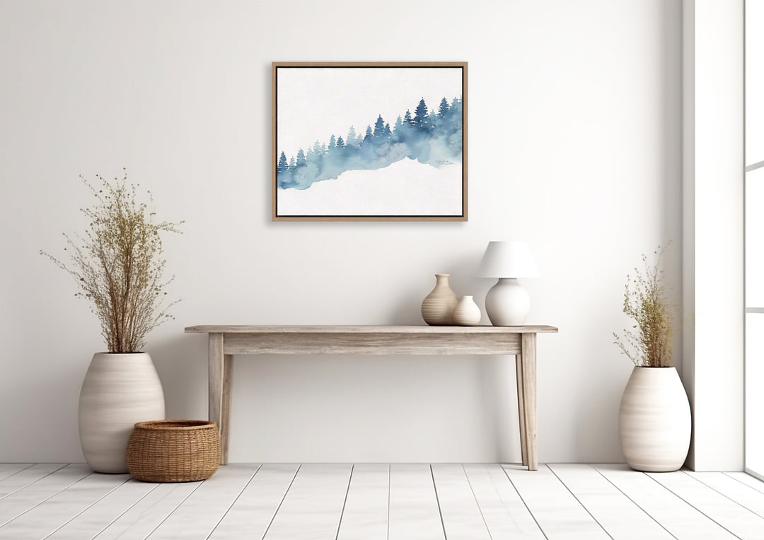 "Be Still" Canvas Art Print