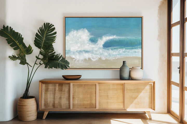 "Beach Day" Canvas Art Print