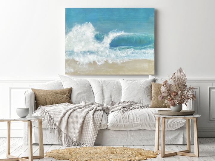 "Beach Day" Canvas Art Print