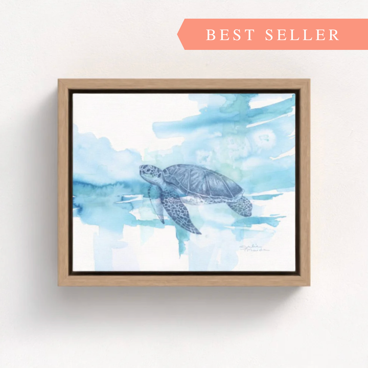 "Tidal Journey" - Limited Edition Canvas Art Print