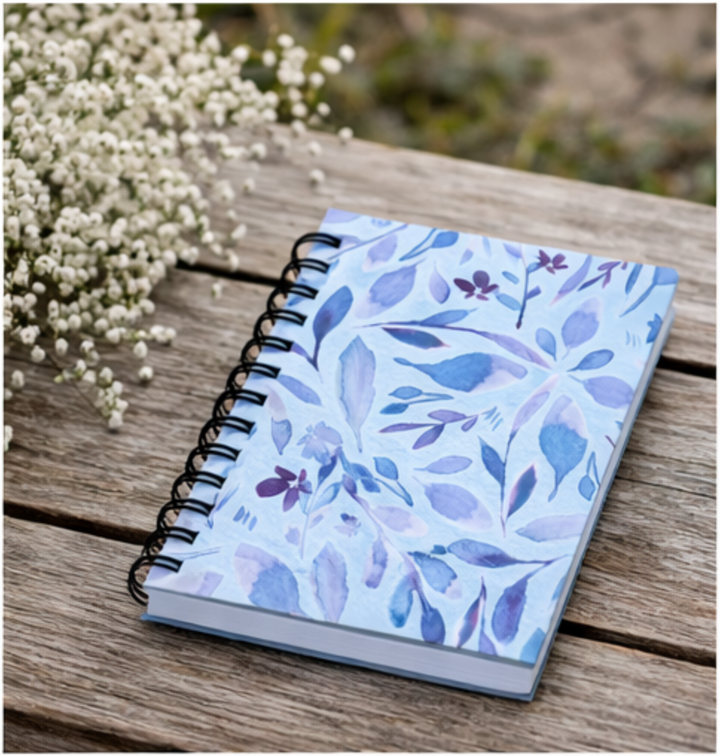 Surrender in Blue - Spiral Bound Journal