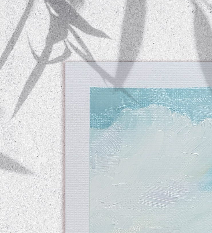 "Coastal Sky II" - Mini Original Artwork