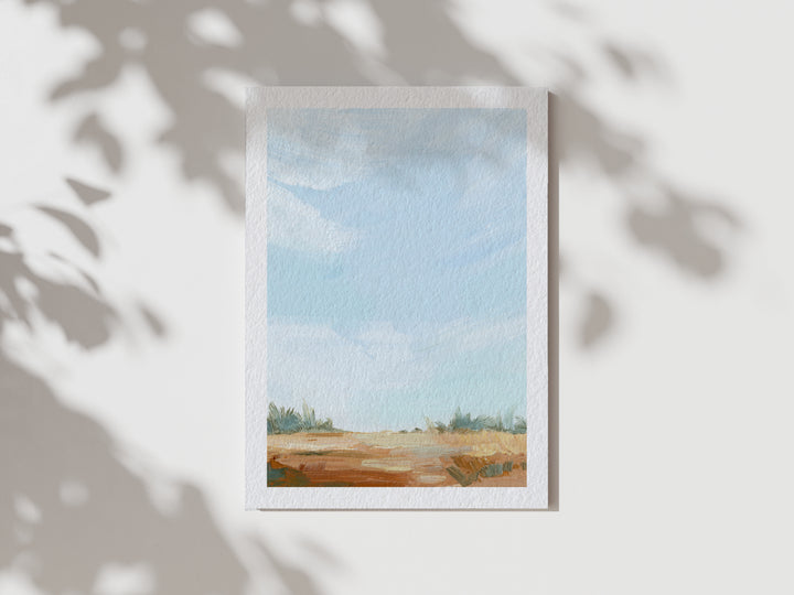 "Dune Marshes" - Paper Art Print
