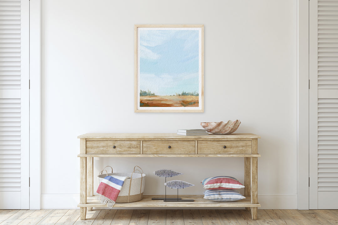 "Dune Marshes" - Paper Art Print