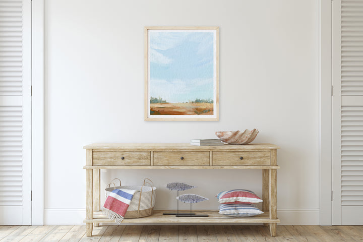 "Dune Marshes" - Paper Art Print