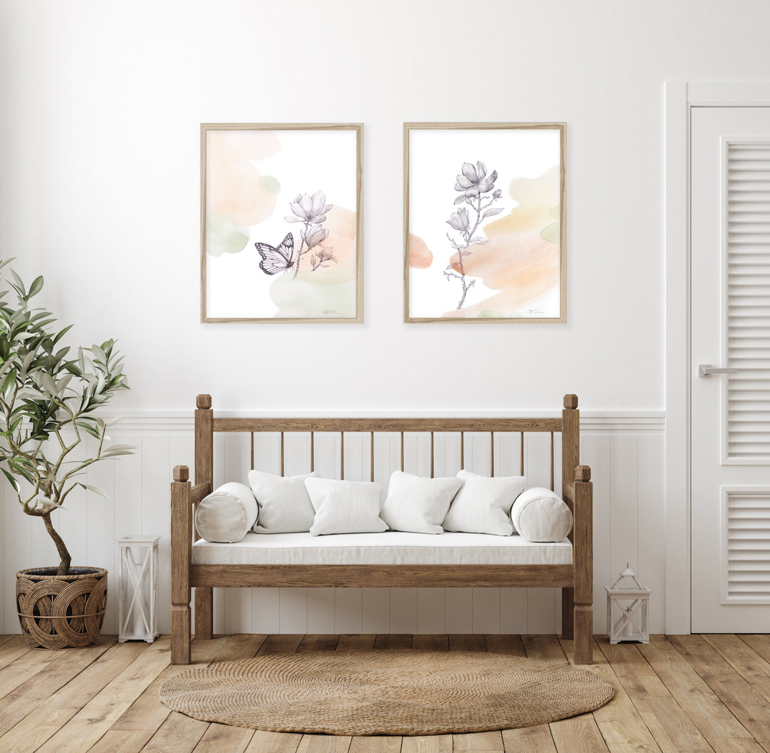 "Magnolia Bloom" - Limited Edition Paper Art Print