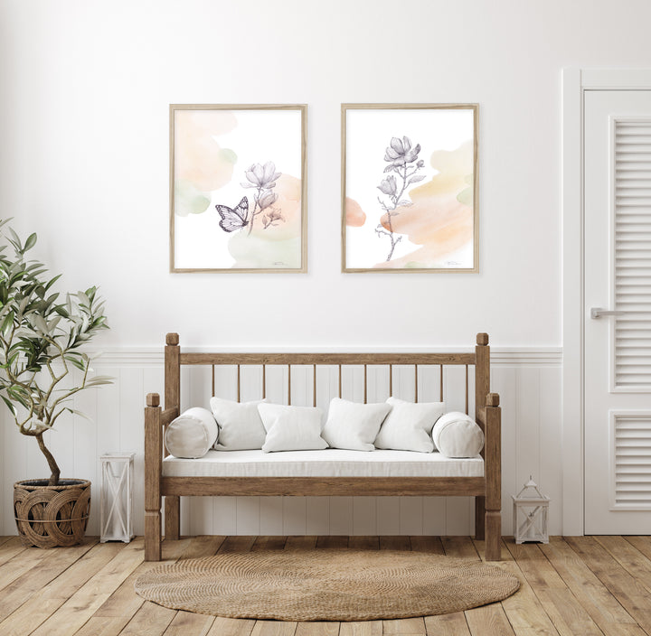 "Magnolia Bloom" - Limited Edition Paper Art Print