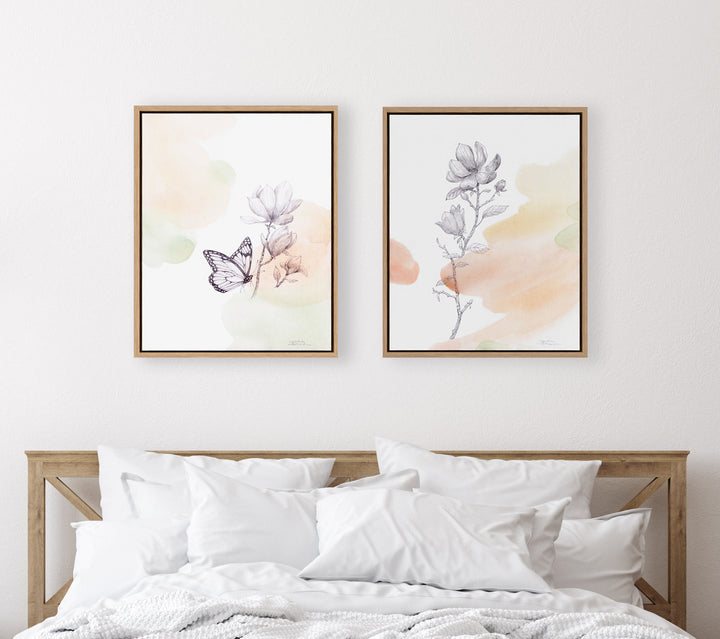 "Magnolia Bloom" - Limited Edition Canvas Art Print