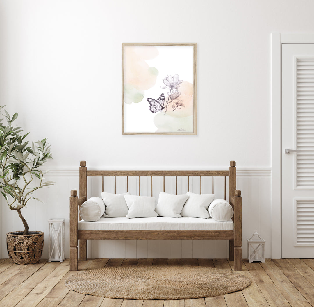 "A Visitor" - Limited Edition Paper Art Print