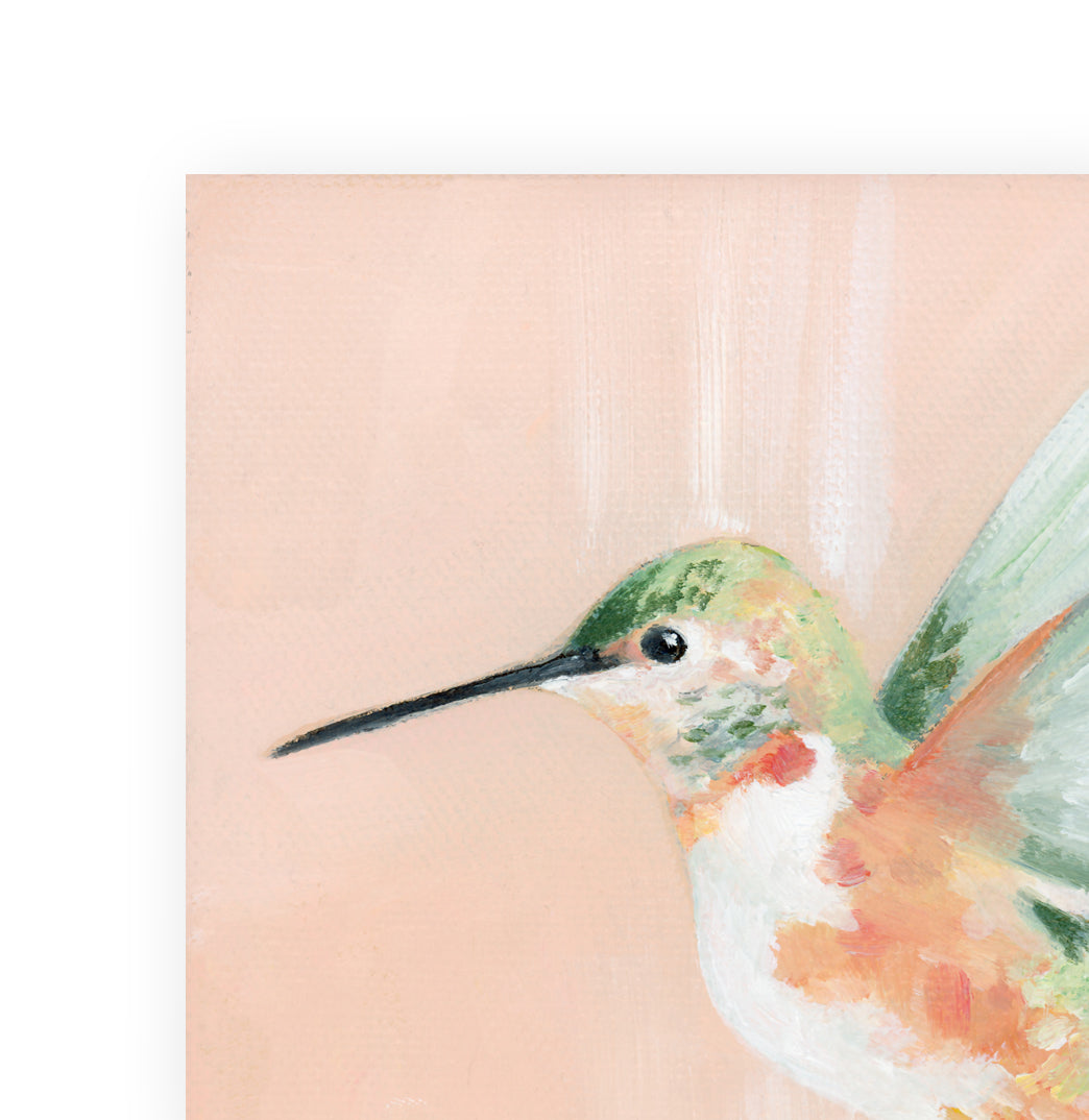 "Flutter" - Original Hummingbird Artwork