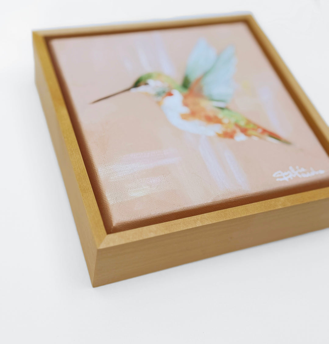 "Flutter" - Original Hummingbird Artwork