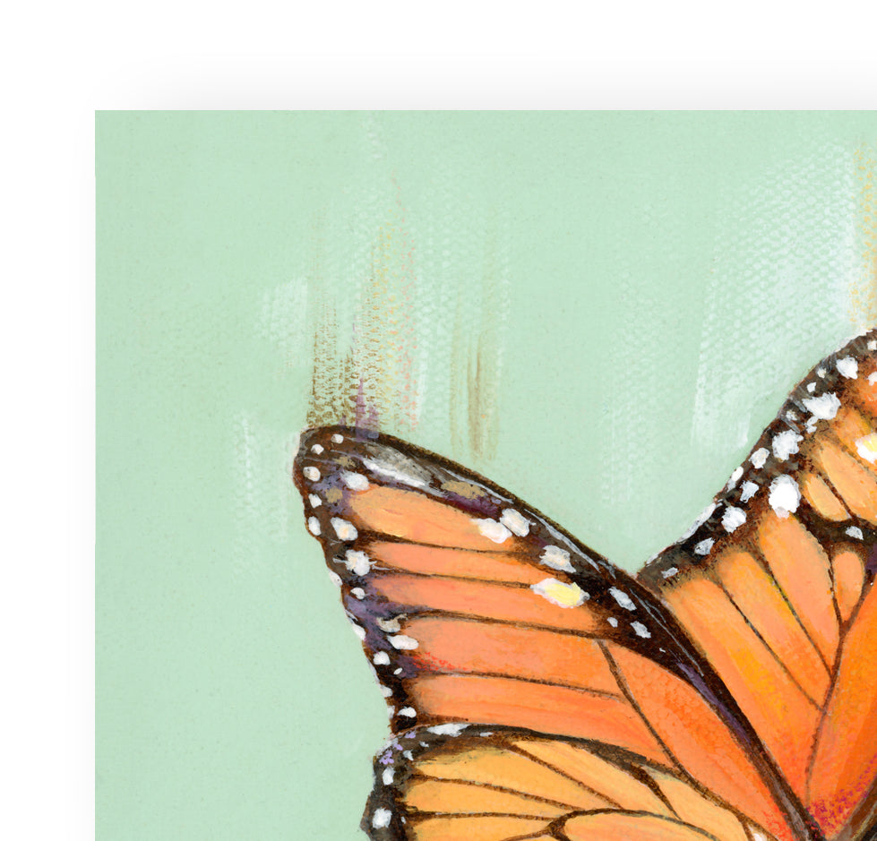"Garden Jewel" - Original Butterfly Artwork