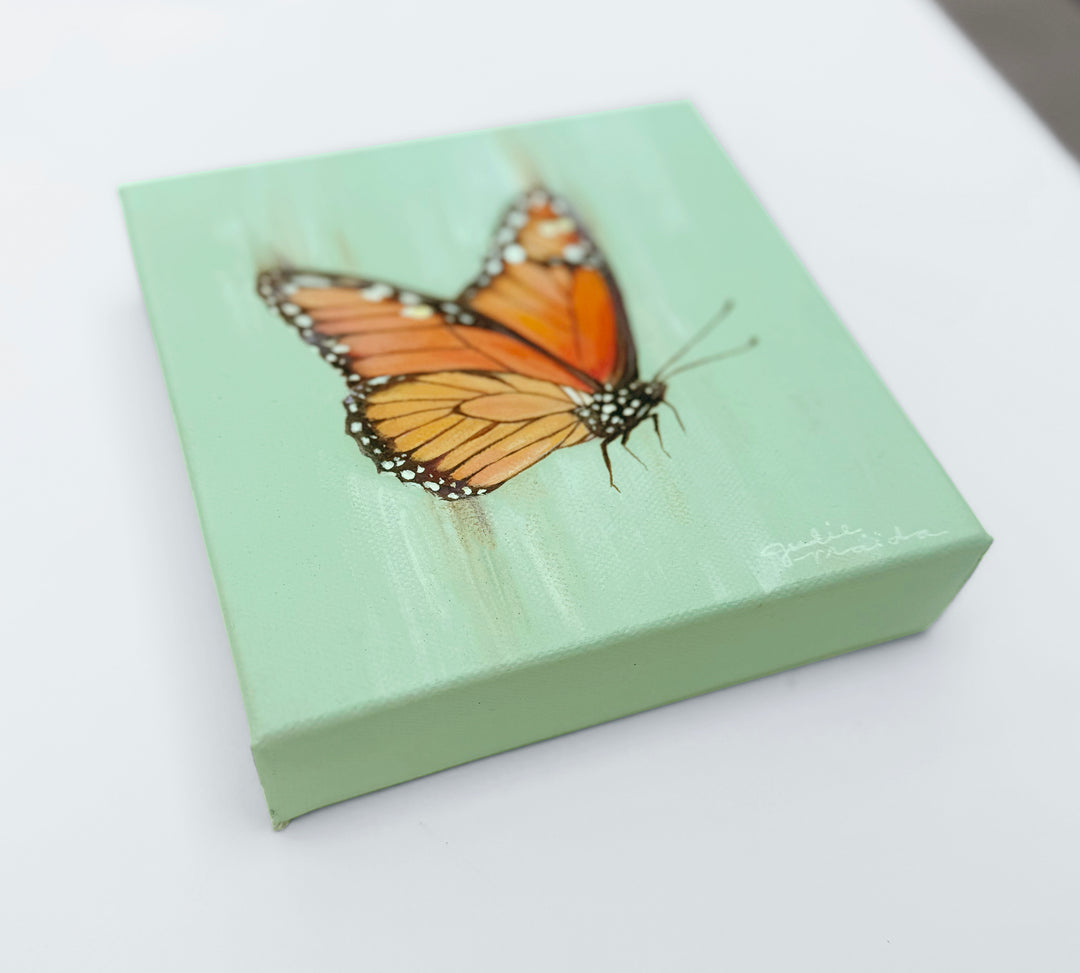 "Garden Jewel" - Original Butterfly Artwork