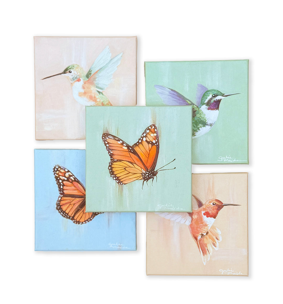 "Garden Jewel" - Original Butterfly Artwork