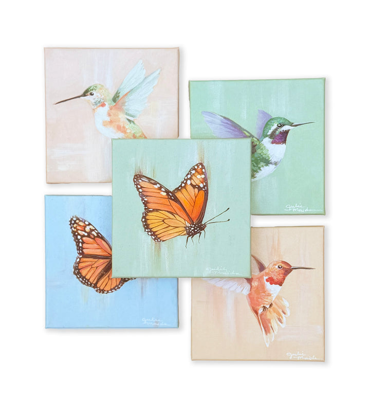 "Garden Jewel" - Original Butterfly Artwork