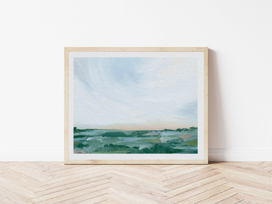 "Golden Hour" - Paper Art Print