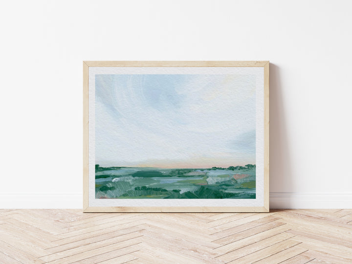 "Golden Hour" - Paper Art Print