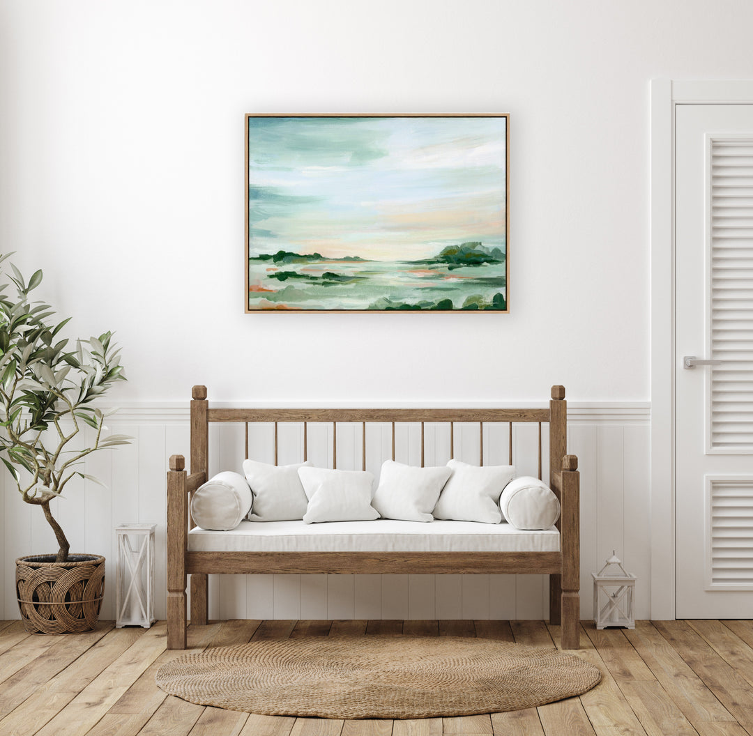 "Green Pastures" - Limited Edition Canvas Art Print