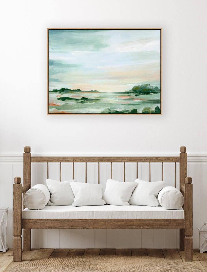 "Green Pastures" - Limited Edition Canvas Art Print