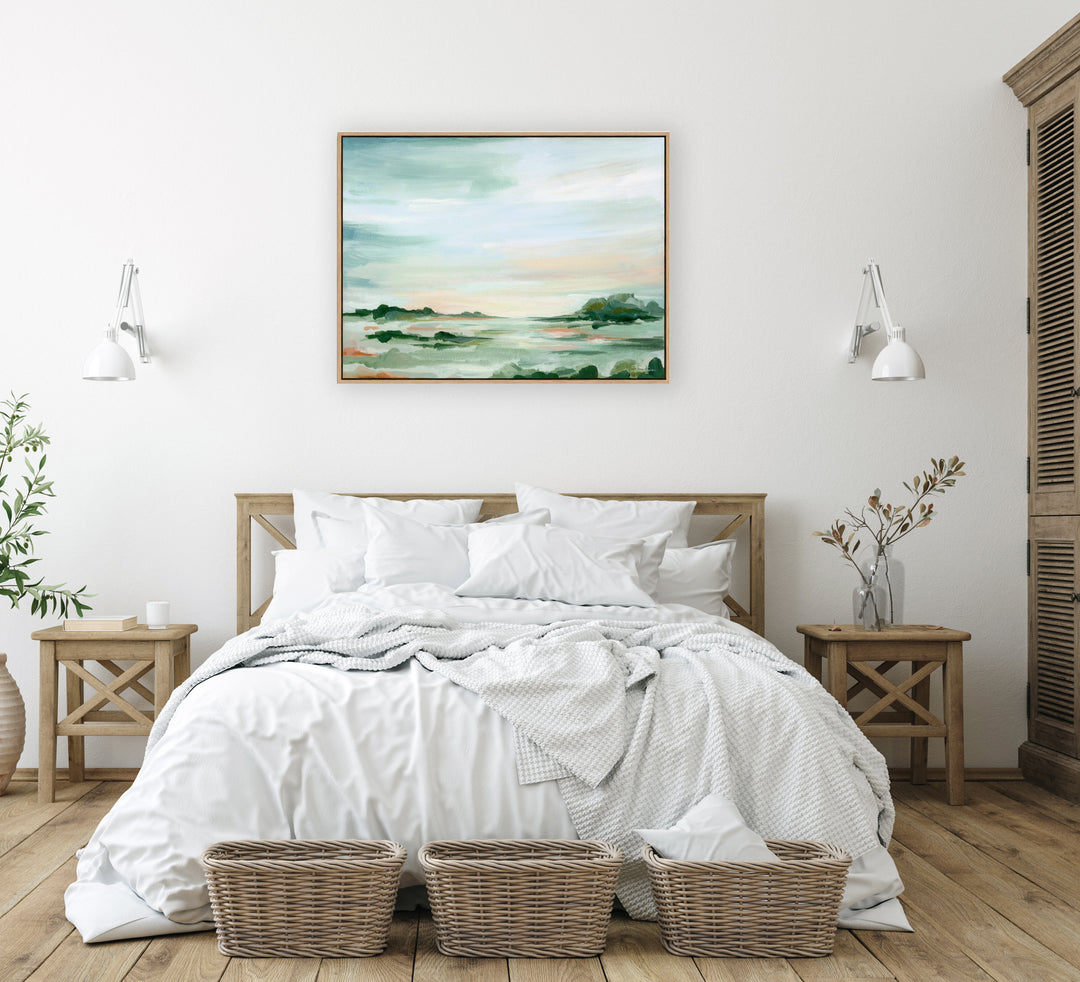 "Green Pastures" - Limited Edition Canvas Art Print